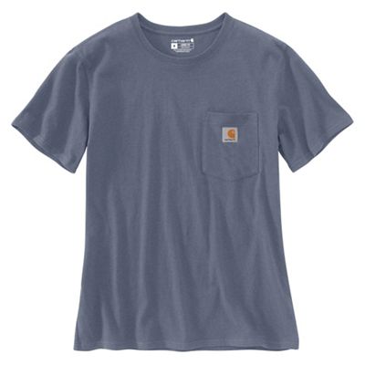 Carhartt Womens WK87 Workwear Pocket SS T-Shirt - Medium - Folkstone Grey  - 6598371 - Outdoors The Carhartt Womens WK87 Workwear Pocket SS T-Shir sku 6598371