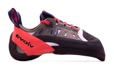 Evolv Men's Oracle Climbing Shoe - 8 - Blue / Red / Grey product image