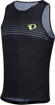 Pearl Izumi Men's Elite Pursuit Graphic Tri Singlet - XXL - Black / Screaming Yellow Foil product image