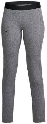 Under Armour Women's UA Favorite Straight Leg Pant - Small - Charcoal Light Heather / Tonal product image
