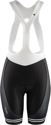 Louis Garneau Women's CB Carbon Lazer Bib Short - Large - Black White Stripes product image