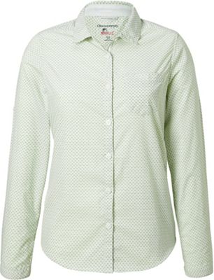 Craghoppers Women's NosiLife Adoni LS Shirt - 4 - Bush Green product image