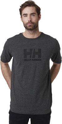 EAN 7040055648850 product image for Helly Hansen Men's HH Logo T-Shirt - Small - Ebony Melange | upcitemdb.com