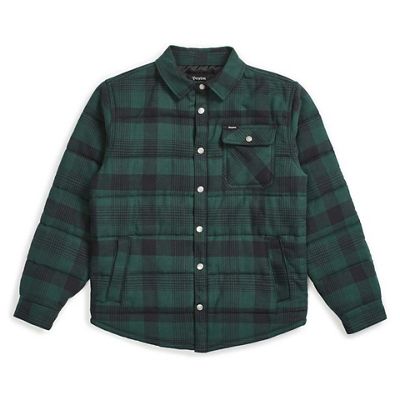 Brixton Mens Cass Jacket - Small - Black / Green