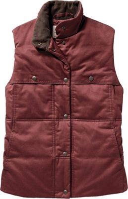 UPC 706030525376 product image for Filson Women's Quilted Westward Vest - Small - Burnt Red | upcitemdb.com