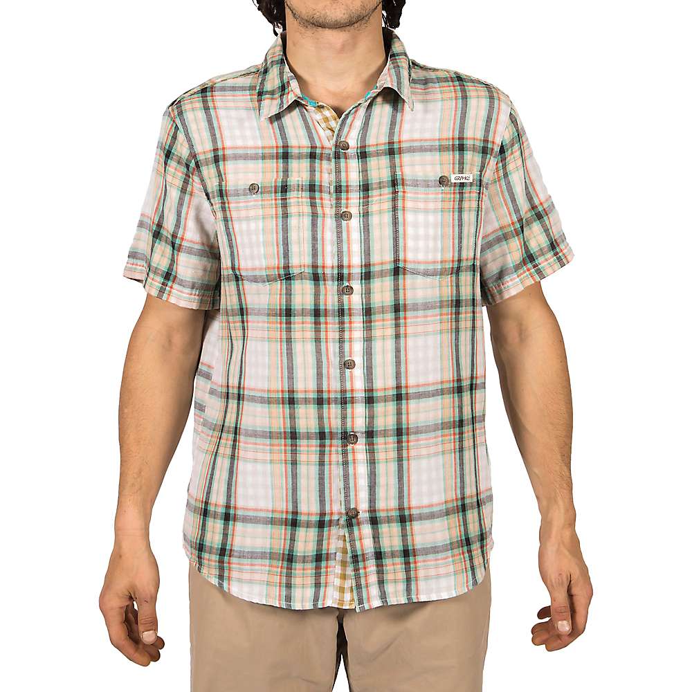 Gramicci Men's Santa Monica SS Shirt - Medium - Sage Green product image