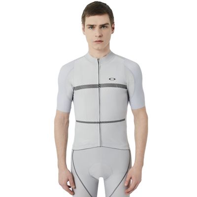 Oakley Men's Jawbreaker Premium Jersey - Small - Stone Gray product image