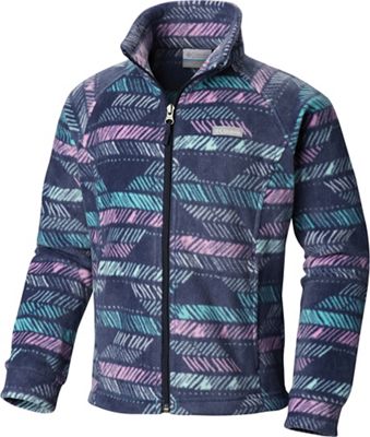 Columbia Infant Benton Springs II Printed Fleece Top - 12/18 Months - Geyser Chevron