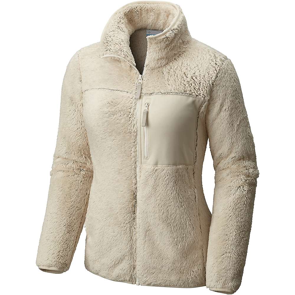 UPC 190540000025 product image for Columbia Women's Keep Cozy Fleece Full Zip Jacket - 1X - Chalk | upcitemdb.com