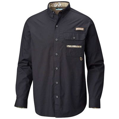 Columbia Men's Sharptail LS Shirt - XXL - Black / Rt Edge product image