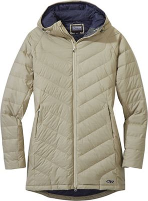 Outdoor Research Women's Emeralda Down Parka - Small - Hazelwood product image