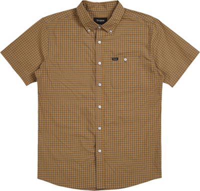 Brixton Men's Howl SS Shirt - Large - Charcoal / Bronze product image