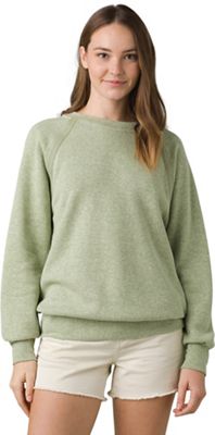 Prana Women's Cozy Up Sweatshirt - Medium - Coastal Sage Heather product image