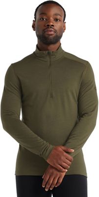 UPC 195436000141 product image for Icebreaker Men's 200 Oasis LS Half Zip Top - Small - Loden | upcitemdb.com
