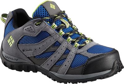 Columbia Youth Redmond Waterproof Boot - Azul / Bright Green