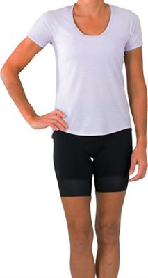 Shebeest Women's Controlled Burn Tee - Large - Tonal Textures / Lilac product image