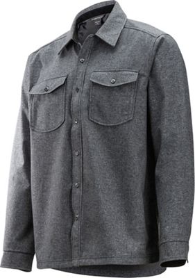 ExOfficio Men's Bruxburn LS Shirt - Small - Black Heather product image