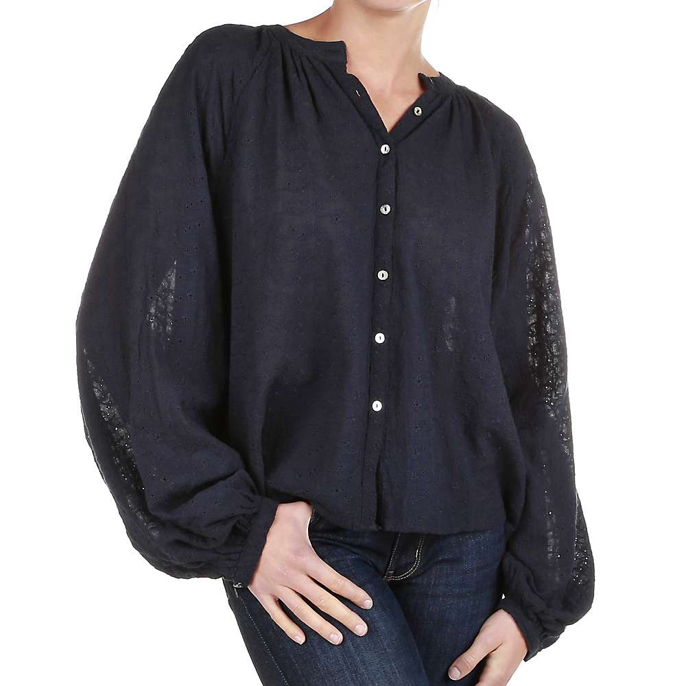 Free People Women's Down From The Clouds Top - Medium - Navy product image