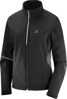 Salomon Women's Agile Softshell Jacket - Large - Black product image