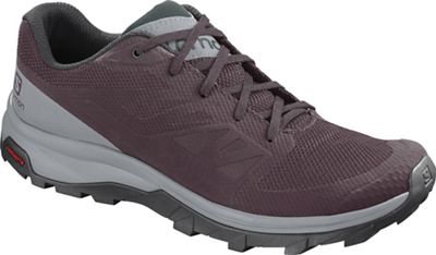 Salomon Women's Outline Shoe - 6 - Winetasting/Quarry/Green Gables product image