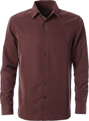 Royal Robbins Men's Desert Pucker Dry LS Shirt - 3XL - Fudge product image