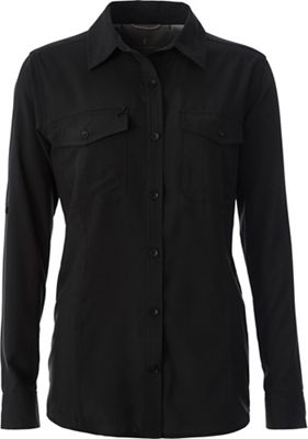 Royal Robbins Women's Expedition Dry LS Shirt - XS - Jet Black product image