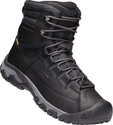KEEN Men's Targhee Lace High Waterproof Boot - 8 - Black / Raven product image