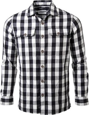 Mountain Khakis Men's Patrol Overshirt - Small - Black Plaid product image