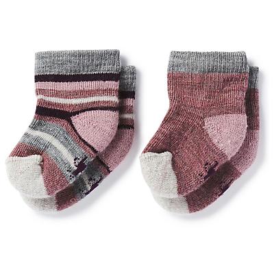 Smartwool Baby Bootie Batch Sock - 2 Pack - Nostalgia Rose Heather