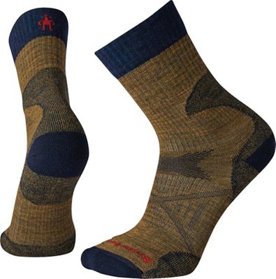 Smartwool PhD Pro Light Crew Sock - Medium - Desert Sand