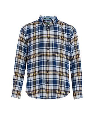 UPC 090037214426 product image for Woolrich Men's Trout Run Classic Flannel Shirt - Medium - New Royal Blue Multi | upcitemdb.com