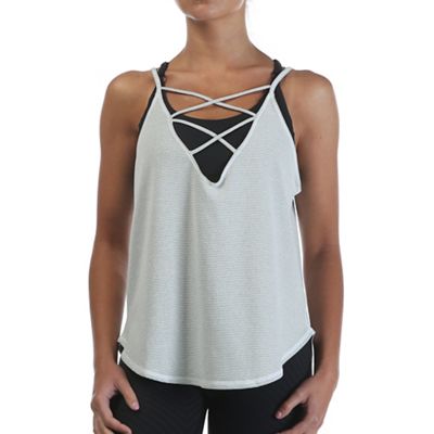 Vimmia Women's Trellis Tank Top - Medium - Ivory Stripe product image
