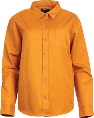 United By Blue Women's Cottonwood Canvas Button Down Shirt - Medium - Sienna product image