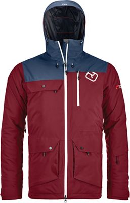 Ortovox Men's 2L Swisswool Andermatt Jacket - Small - Dark Blood product image