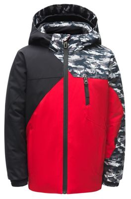 UPC 191839073478 product image for Spyder Boys' Mini Ambush Jacket - 6 - Red / Black / Spyder Camo Black | upcitemdb.com