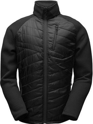 UPC 191839049343 product image for Spyder Men's Ouzo Full Zip Stryke Jacket - Large - Black / Black / Black | upcitemdb.com