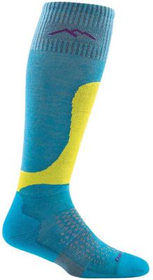 Darn Tough Women's Fall Line Over The Calf Padded Light Cushion Sock - Small - Blue product image