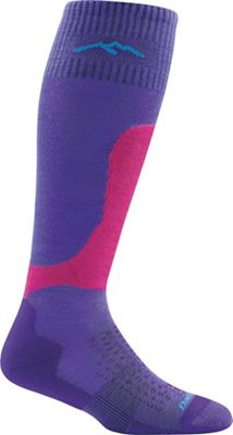 Darn Tough Women's Fall Line Over The Calf Padded Light Cushion Sock - Large - Purple product image