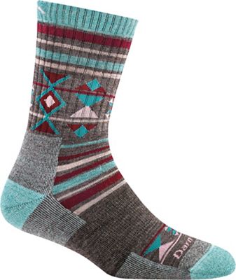 Darn Tough Women's Nobo Micro Crew Cushion Sock - Large - Teal product image