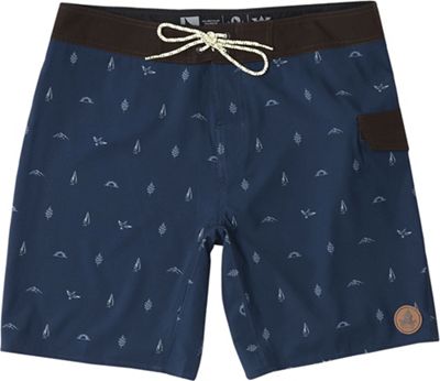 HippyTree Men's Motif Trunk - 38 - NAVY product image