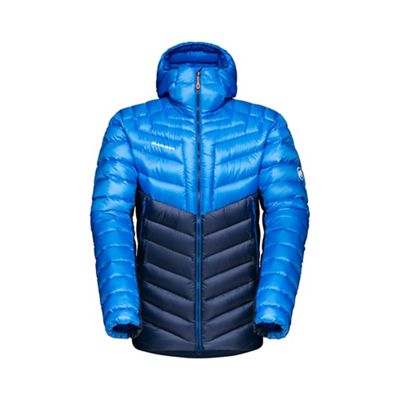 Mammut Men's Broad Peak IN Hooded Jacket - Large - Marine/Ice product image