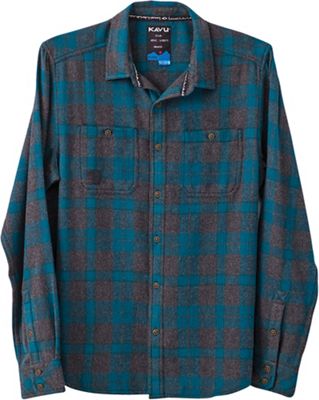 KAVU Men's Big Joe Campfire Shirt - Small - Night Pine product image