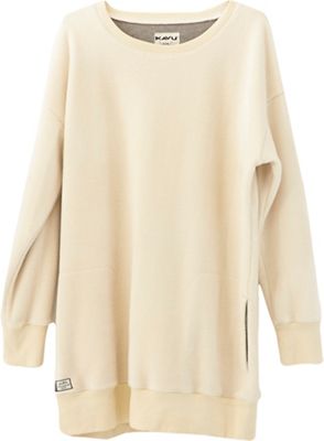 KAVU Women's Riverton Sweatshirt - Small - Birch product image