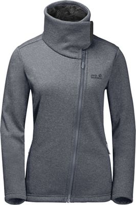 EAN 4055001625369 product image for Jack Wolfskin Women's Atlantic Sky Jacket - Medium - Pebble Grey | upcitemdb.com