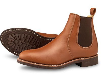 Red Wing Heritage Women's 3456 6-Inch Chelsea Boot - 9.5 - Pecan Boundary product image