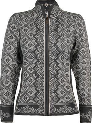 Dale Of Norway Women's Christiania Feminine Jacket - Medium - Schiefer / Off White product image
