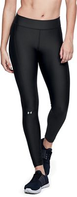 Under Armour Women's HeatGear Armour Legging - Small - Black / Black / Metallic Silver product image