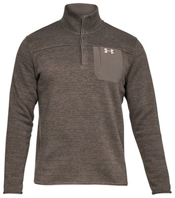 Under Armour Men's Specialist 2.0 Henley - Small - Maverick Brown / Maverick Brown / Maverick Brown product image