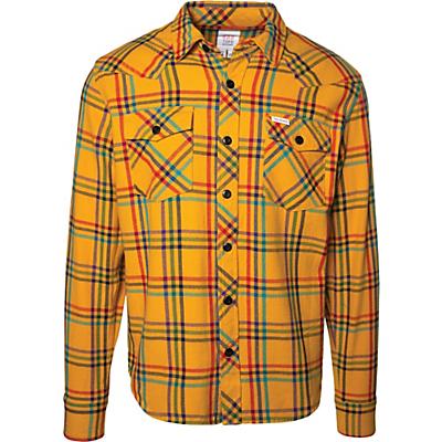 Topo Designs Plaid Mountain LS Shirt - Mustard