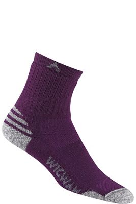 Wigwam Women's Merino Lite Mid-Crew Sock - Large - Deep Plum product image